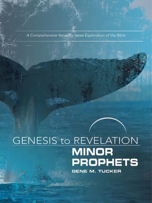cover image of Genesis to Revelation Minor Prophets Participant Book